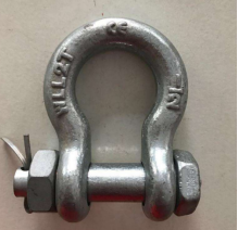 卸扣出現裂紋一定不能私自焊接繼續使用