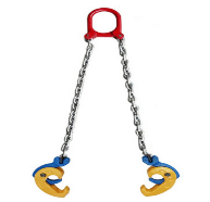 雙鏈油桶吊鉗用于桶裝溶劑的吊運